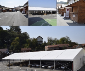 Gastro zona festivala Zlatne žice Slavonije uz slavonske delicije i tamburaške glazbe