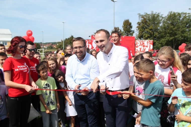 Otvoreno Coca-Cola vježbalište u Pleternici