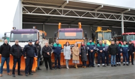 Meteorolozi najavljuju snijeg a zimska služba Komunalca Požega iskazala spremnost za intervencije na području grada Požege