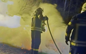 Dogodila su se dva požara na otvorenom prostoru kraj Podgorja i u Pleternici