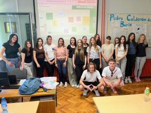 Španjolska profesorica u Ekonomskoj školi Požega održala radionice o mentalnom zdravlju i inkluziji