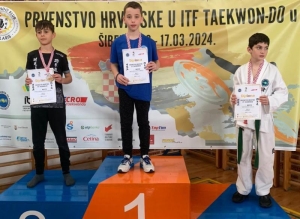 Tim KBK "Borac" Požega  - Ivano, Kristijan, Glieb i Matej izborili četiri prvaka Hrvatske