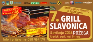 Pristižu prijave za 7. „Grill Slavonica“ u požeškom Parku kraj Orljave - fond nagrada za najbolje ekipe 1.000 eura