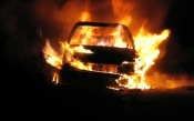 Požar na odlagalištu otpada, na otvorenom prostoru i požar &quot;Mercedesa&quot; koji je u potpunosti izgorio