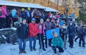 Planinari požeškog Sokolovca sudjelovali na 13. pohodu na najviši vrh Slavonije - Brezovo polje na Psunju