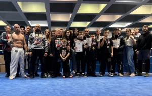 KBK "Borac" Požega nastupilo na "Muay Thai Open" u Osijeku -  Ivano, Tomo i Leon zlatni, a Roberto Prvak Hrvatske