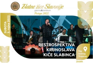 Na ovogodišnjim Zlatnim žicama Slavonije "Restrospektiva Krunoslava Kiće Slabinca"