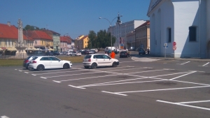 Uređenje horizontalne signalizacije grada