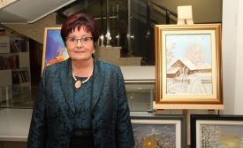 Samostalna izložba likovnih radova Natalije Čerti iz Požege u HKČ Pleternica