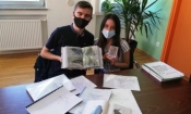 Dvoje mladih maturanata požeške Gimnazije izučavalo veliki požeški problem - vrane