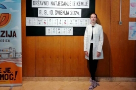 Kempfovka Tena Stastny prva na Državnom natjecanju iz kemije
