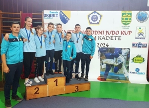 Džudaši Judo kluba "Slavonac" osvojili pregršt medalja na turniru u Sanskom Mostu