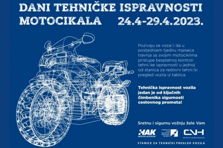 Najavljeni Dani tehničke ispravnosti motocikala