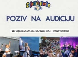 Poziv za audiciju za Dječji tamburaški festival &quot;Cvjetići glazbe&quot;