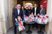 SDP darivao predškolce uskrsnim slatkim paketićima