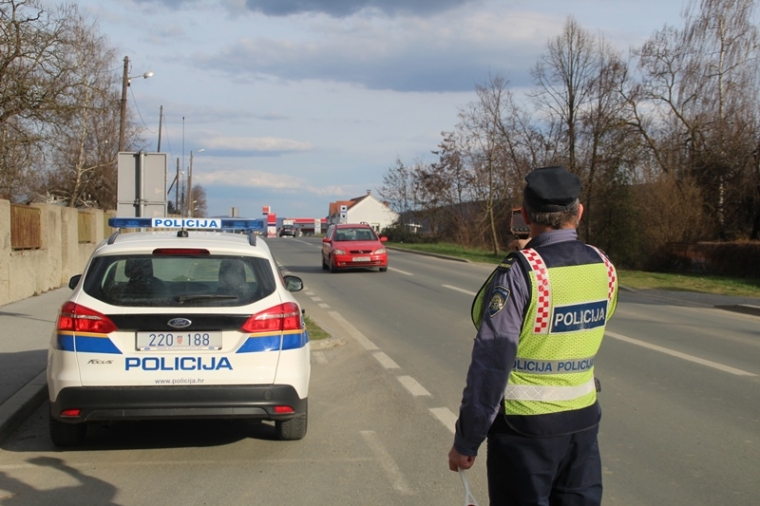 Policija provodi 24 – satni pojačani nadzor brzine