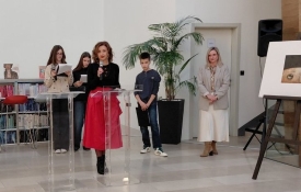 Sedam desetljeća "Modre Laste" obilježeno izložbom "Dragi Lastane!" u OŠ "D. Cesarić" i Gradskoj knjižnici Požegi