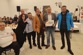 Srebrna medalja za kvalitetu kulenove seke članovima HPD &quot;Sokolovac&quot; Požega na 9. Festivalu kulenove seke 2024.