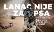 Zakon treba štititi pse od strave života na lancu!