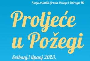 Predstavljen projekt nekoliko požeških udruga "Proljeće u Požegi"