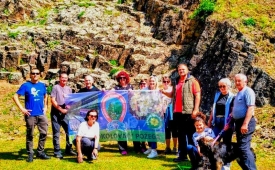 Požeški planinari HPD "Sokolovac" po Papuku - Od vulkanskih stijena Rupnice do svjetske botanike u Lisičinama