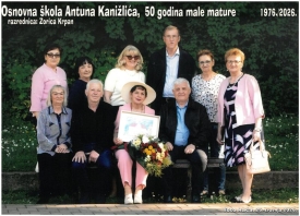 Generacija školske godine 1975./76. iz 8.e proslavila 50 godina male mature i završetka osnovne škole