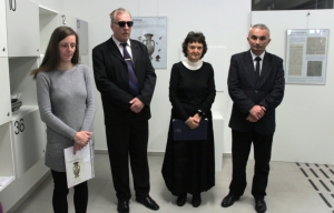 Svečano uz performans otvorena izložba „70 godina zajedništva“ Udruge slijepih Požega u prostoru Gradskog muzeja