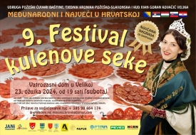 Najavljen je 9. Festival kulenove seke - ocjenjivanje kvalitete - očekuje se više od 100 uzoraka iz 5 država