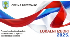Pravovaljane kandidacijske liste za izbor članova za Vijeće te kandidature za načelnika Brestovca