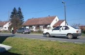 Prometna nezgoda kod benzinske postaje Petrol