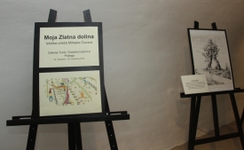Postavljena izložba &quot;Moja Zlatna dolina&quot; autora Mihaela Ćavara u Galeriji Tunel požeške knjižnice