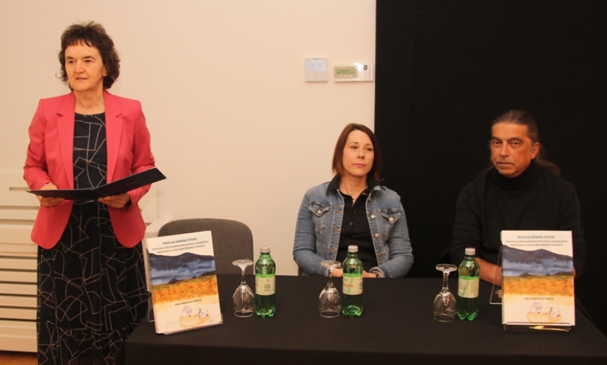 Predstavljena knjiga "Priča sa zapadne strane" autorice doc. dr. sc. Janje Mavrović Mokos - arheološki nalazi u Alilovcima