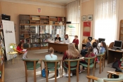 Pobjednice Županijskog natjecanja u čitanju naglas su Barbara Nenadović i Tamara Marčetić