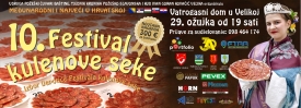 Najavljen najveći hrvatski i međunarodni jubilarni 10. Festival kulenove seke - ocjenjivanje kvalitete debele kobasice