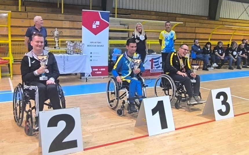 Na Kupu Hrvatske u Boccia sportu u Slav. Brodu Matej Pernar iz Boccia kluba "Nada" Požega osvojio 2. mjesto u ukupnom poretku