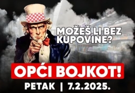 Nakon 2 petka uspješno provedenog bojkota svih prodavaonica i trgovačkih centara najavljen i 3. bojkot za petak 7. veljače